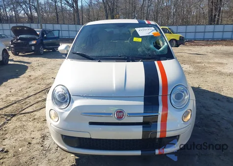 2012 Fiat 500 Pop from USA, damaged, VIN 3C3CFFAR7CT110745